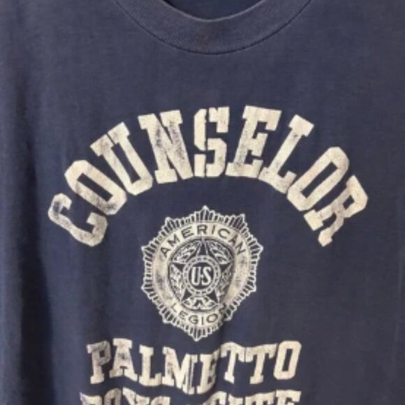 Vintage Counselor 70s 80s T-Shirt American Legion Palmetto size na Boys State - Picture 3 of 6